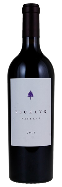 2018 Becklyn Moulds Family Vineyard Reserve Cabernet Sauvignon, 750ml