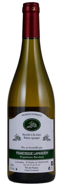 2018 Francisque Lapandéry Vin de France Blanc, 750ml