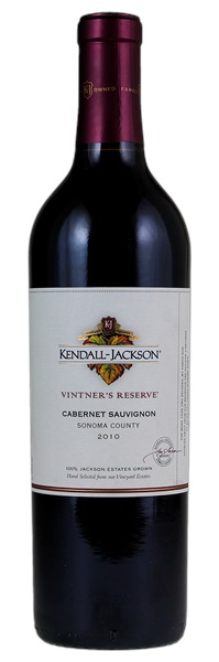 2010 Kendall-Jackson Vintner's Reserve Cabernet Sauvignon, 750ml