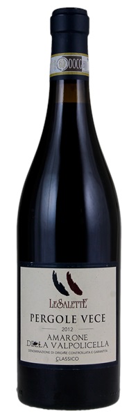 2012 Le Salette Amarone della Valpolicella Classico Pergole Vece, 750ml