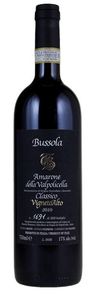 2010 Tommaso Bussola Amarone della Valpolicella Classico Vigneto Alto TB, 750ml