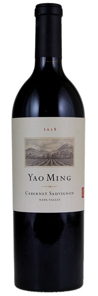 2018 Yao Family Wines Yao Ming Cabernet Sauvignon, 750ml