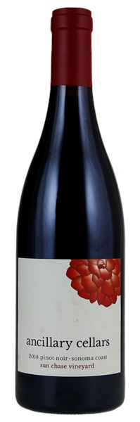 2018 Ancillary Cellars Sun Chase Vineyard Pinot Noir, 750ml