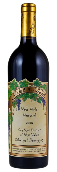 2018 Nickel and Nickel Vaca Vista Vineyard Cabernet Sauvignon, 750ml