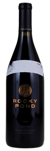2016 Rocky Pond Winery Double D Vineyard Syrah, 750ml