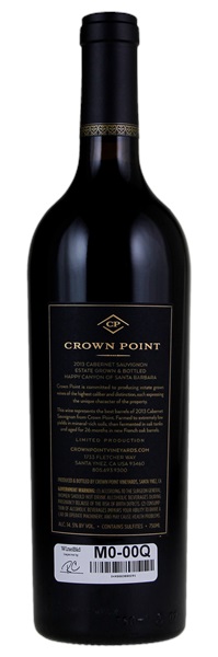 2013 Crown Point Cabernet Sauvignon, 750ml