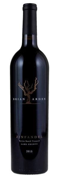 2015 Brian Arden Burton Ranch Zinfandel, 750ml