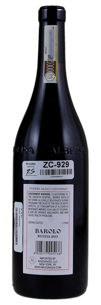 2013 Aldo Conterno Barolo Bussia, 750ml