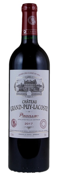 2017 Château Grand-Puy-Lacoste, 750ml