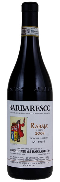 2009 Produttori del Barbaresco Barbaresco Rabaja Riserva, 750ml