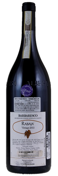2013 Produttori del Barbaresco Barbaresco Rabaja Riserva, 1.5ltr