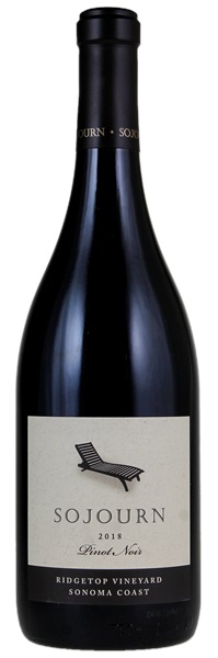 2018 Sojourn Cellars Ridgetop Vineyard Pinot Noir, 750ml