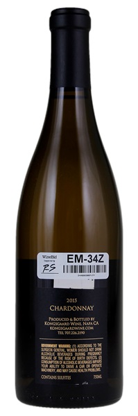 2015 Kongsgaard Chardonnay, 750ml