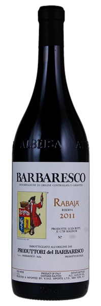 2011 Produttori del Barbaresco Barbaresco Rabaja Riserva, 1.5ltr