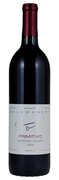 2005 Salamandre Wine Cellars Primitivo, 750ml