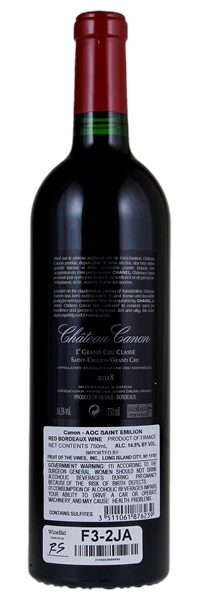 2018 Château Canon, 750ml