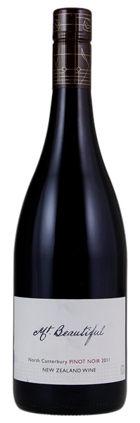 2011 Mt. Beautiful North Canterbury Pinot Noir (Screwcap), 750ml
