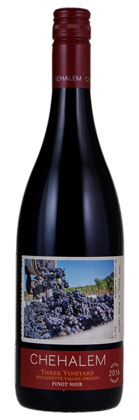 2016 Chehalem Three Vineyard Pinot Noir (Screwcap), 750ml