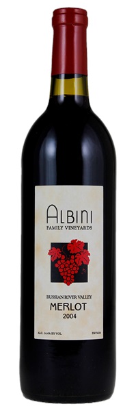 2004 Albini Family Vineyards Russian River Valley Merlot, 750ml