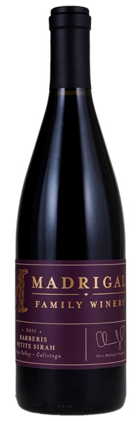 2011 Madrigal Barberis Vineyard Petite Sirah, 750ml