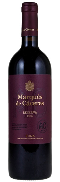 2015 Marques de Caceres Rioja Reserva, 750ml