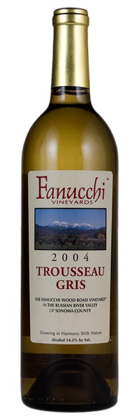2004 Fanucchi The Fanucchi Wood Road Vineyard Trousseau Gris, 750ml