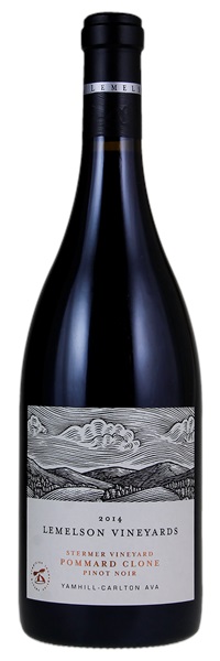 2014 Lemelson Vineyards Stermer Vineyard Pommard Clone Pinot Noir, 750ml