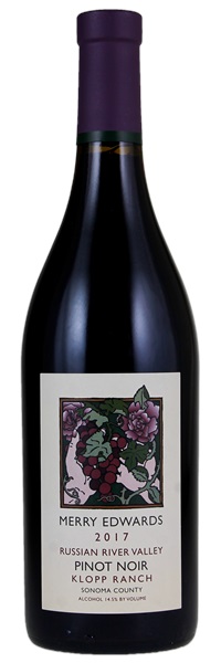 2017 Merry Edwards Klopp Ranch Pinot Noir, 750ml