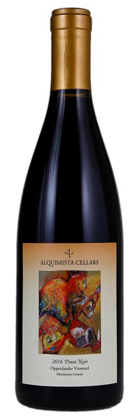 2016 Alquimista Cellars Oppenlander Vineyard Pinot Noir, 750ml