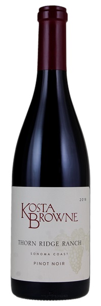 2018 Kosta Browne Thorn Ridge Vineyard Pinot Noir, 750ml