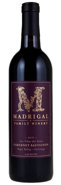 2011 Madrigal Las Vinas del Senor Cabernet Sauvignon, 750ml