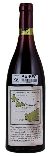 1983 Calera Selleck Vineyard Pinot Noir, 750ml