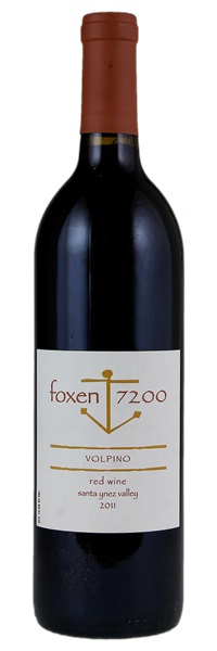 2011 Foxen 7200 Volpino, 750ml