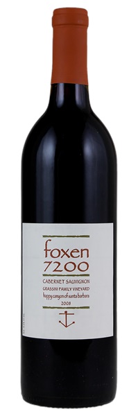 2008 Foxen 7200 Grassini Vineyard Cabernet Sauvignon, 750ml