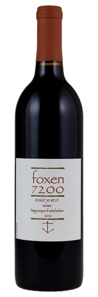 2010 Foxen 7200 Range 30 West Red, 750ml