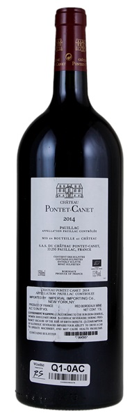 2014 Château Pontet-Canet, 1.5ltr