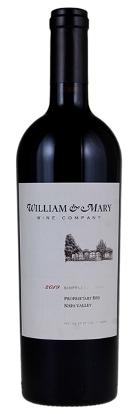 2019 William & Mary Wine Company Shifflett Ranch Red, 750ml