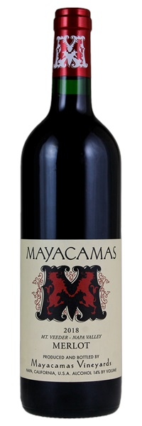 2018 Mayacamas Merlot, 750ml