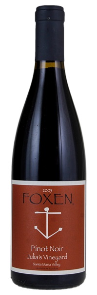 2003 Foxen Julia's Vineyard Pinot Noir, 750ml