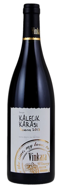 2013 Vinkara Winery Kalecik Karas Reserve, 750ml
