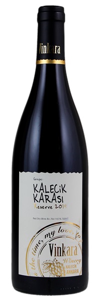 2014 Vinkara Winery Kalecik Karas Reserve, 750ml