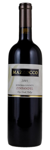 2001 Mazzocco Dry Creek Valley Zinfandel, 750ml
