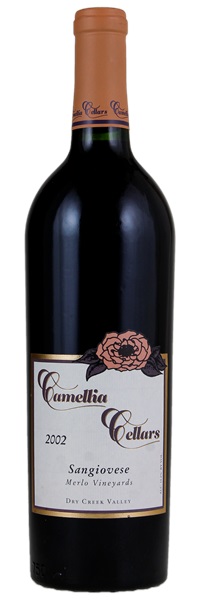 2002 Camellia Cellars Merlo Vineyards Sangiovese, 750ml