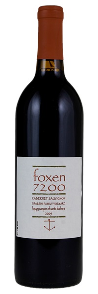 2009 Foxen 7200 Grassini Vineyard Cabernet Sauvignon, 750ml