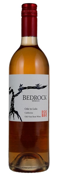 2015 Bedrock Wine Company Ode to Lulu Old Vine Rose (Screwcap), 750ml