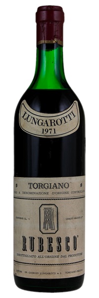 1971 Lungarotti Torgiano Rubesco, 750ml
