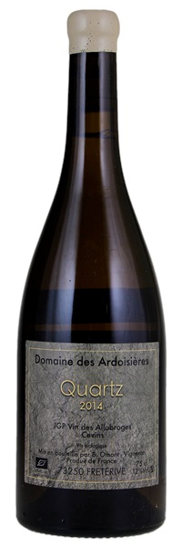 2014 Domaine des Ardoisières Vin des Allobroges Cevins Quartz, 750ml