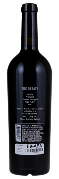 2017 The Debate Denali Vineyard Cabernet Sauvignon, 750ml