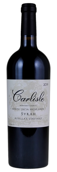 2019 Carlisle Rosella's Vineyard Syrah, 750ml