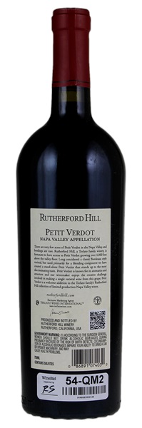 2013 Rutherford Hill Petit Verdot, 750ml
